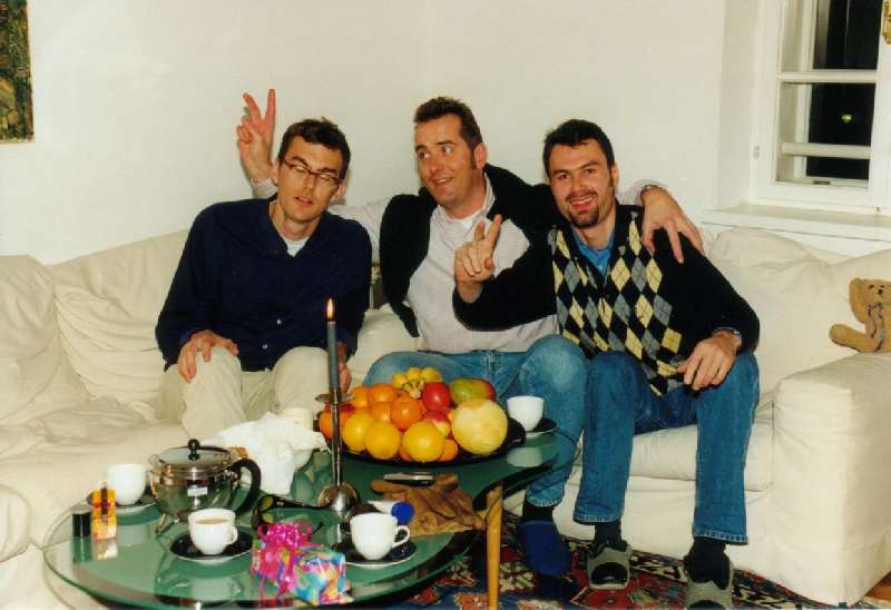 Silvester 1999 mit Fam. Gehmacher
